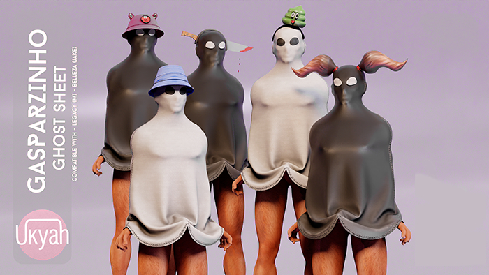 ~UKYAH~ Gasparzinho Ghost Sheet - Male - DEMO (Unpack)