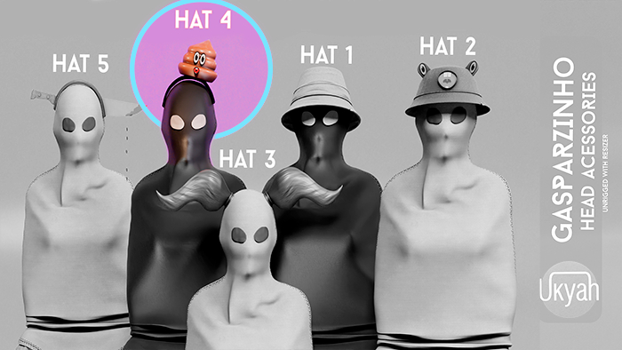 ~UKYAH~ Gasparzinho Hat 4 - DEMO (Unpack)