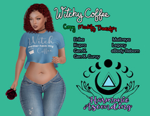 [HA] Witchy Coffee Tee  Tanzanite