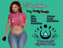 [HA] Witchy Coffee Tee Rose