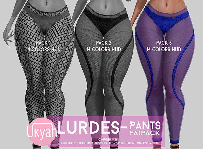 ~UKYAH~ Lurdes Pants - Transparent Colors - Unpack