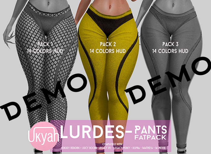 ~UKYAH~ Lurdes Pants - Solid Colors - DEMO (Unpack)