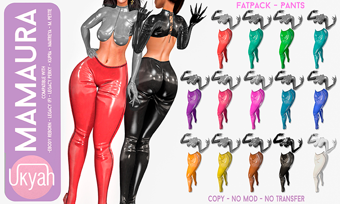 ~UKYAH~ Mamaura Pants - Fatpack (Unpack) 