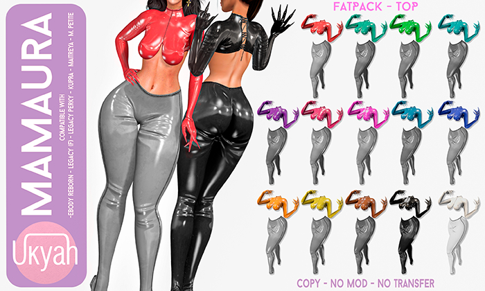 ~UKYAH~ Mamaura Cropped - Fatpack (Unpack) 