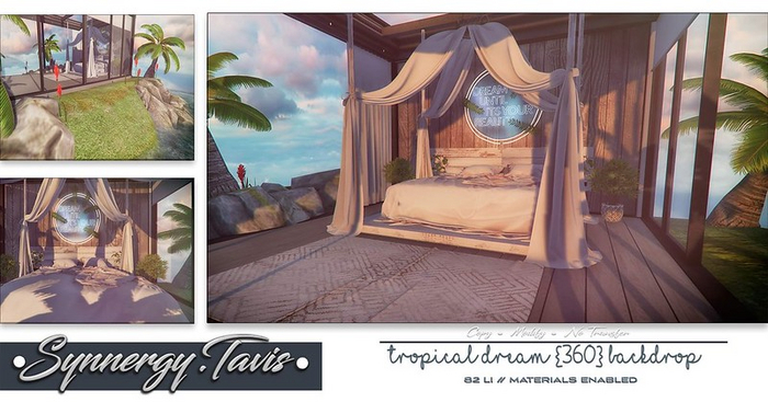 SYNNERGY.TAVIS//Tropical Dream [GIFT] Backdrop 