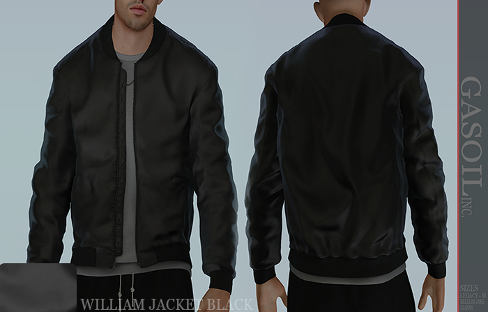 [GL - inc.] - William jacket BLACK