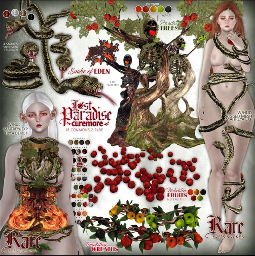 CUREMORE / Lost Paradise / Forbidden fruits (Fire)