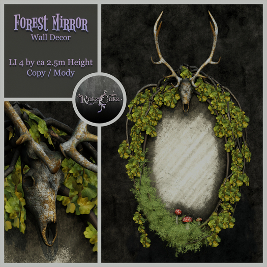 .: RatzCatz :. Forest Mirror - wall decor