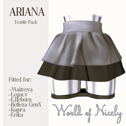 .:[WoN]:.Ariana Skirt Textile DEMO