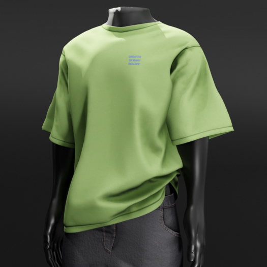 ardor* corner tee (creator green)