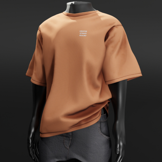 ardor* corner tee (creator orange)