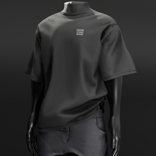 ardor* corner tee (creator black)