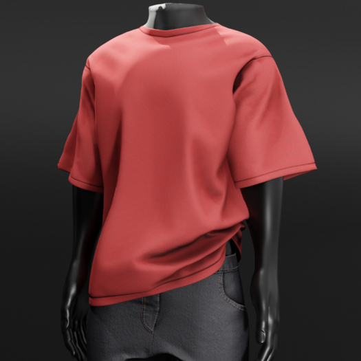 ardor* corner tee (red)