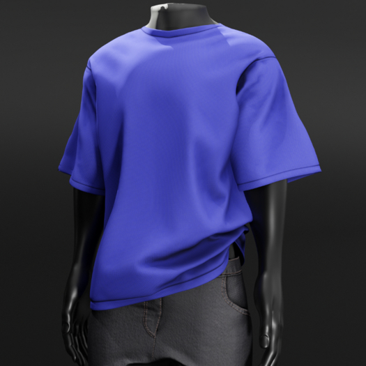 ardor* corner tee (blue)