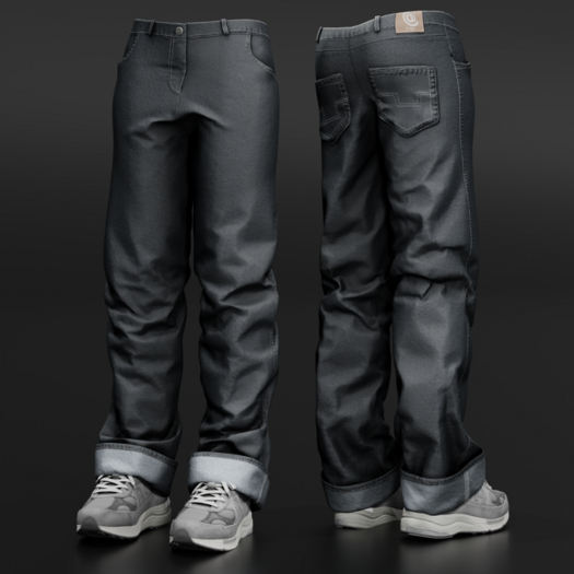 ardor* tailored jeans (silver)