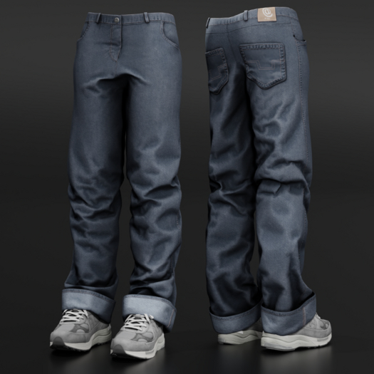 ardor* tailored jeans (med-blue)