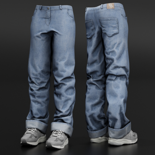 ardor* tailored jeans (sky-blue)