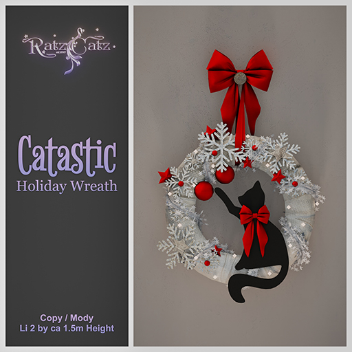 .: RatzCatz :. Catastic Holiday Wreath
