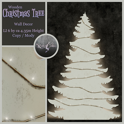 .: RatzCatz :. Christmas Tree - Wall Decor