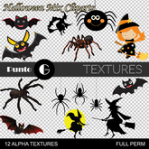 Halloween Mix Cliparts