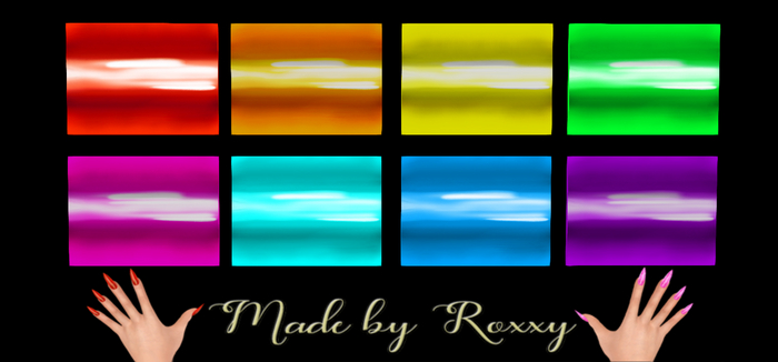 Made by Roxxy - Reborn Neon Nails Hud