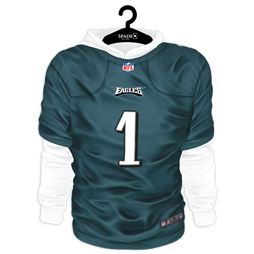 Spade: QB Jersey With Hood (Philadelphia Eagles)