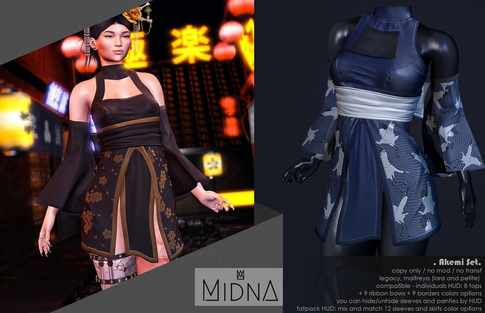 MIDNA - Akemi Set *FATPACK*