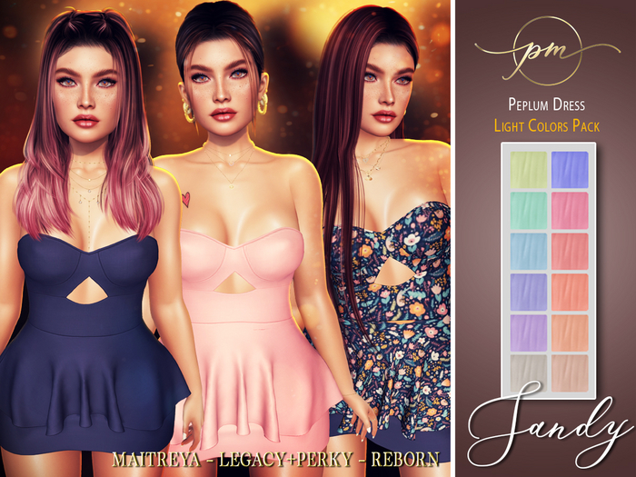 :: pm :: Sandy Dress LIGHTS PACK