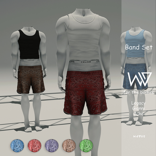 wv! S'Tank and Short [fatpack]