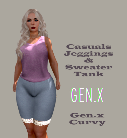Shorts and shirt Casual (Demo) ~Gen.X Curvy