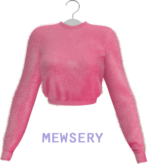 #Mewsery Fuzzi Top{Bubbly}