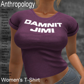 DAMNIT JIM  Women's T-Shirt (WTTA)