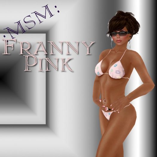 :MSM: Franny Bikini Pink