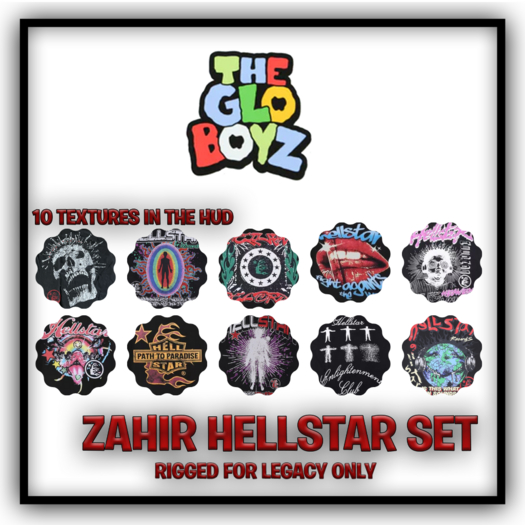 Gloskinoo// Zahir Hellstar Set