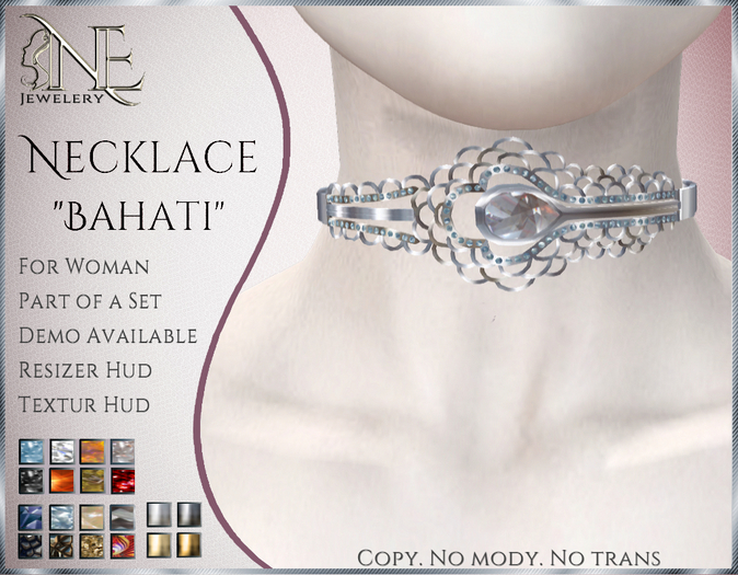 !! NE! Necklace "Bahati"  