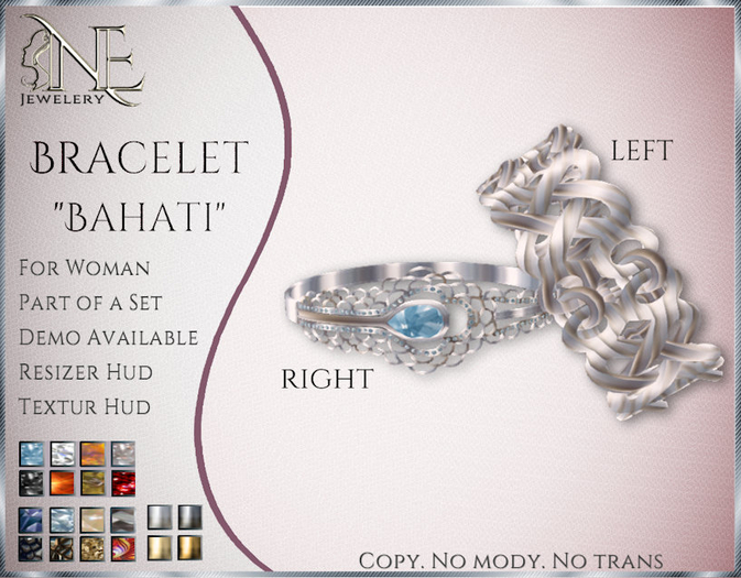 !! NE! Bracelet "Bahati" (DEMO)