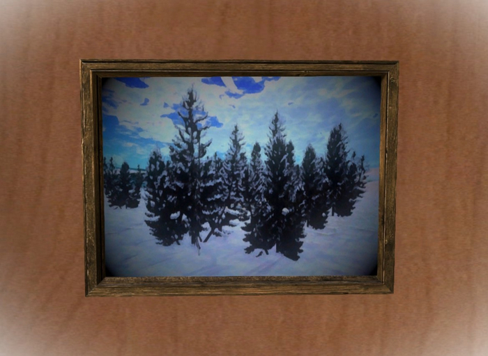 WINTER PINES -SL PICS ART