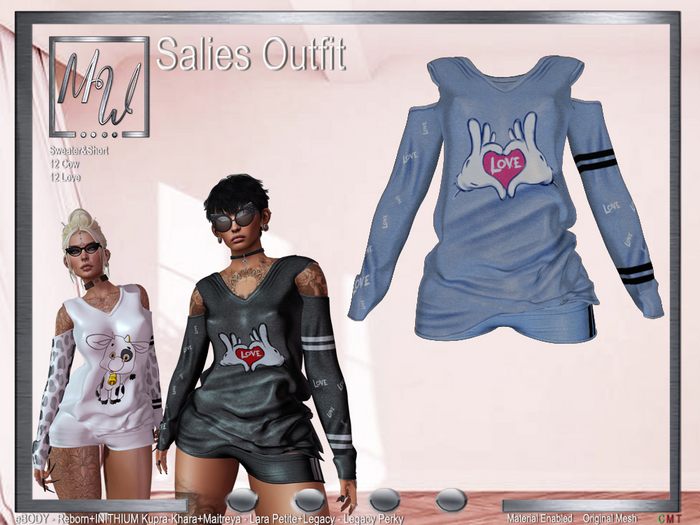 MW - Salies Outfit - Love Blue (Add me)