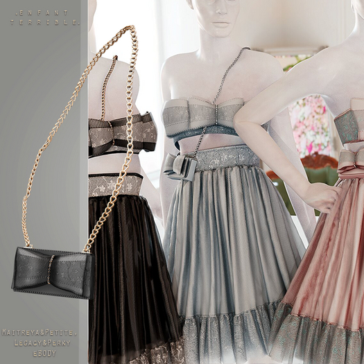 .ET. Hailey (add me) Bag Black