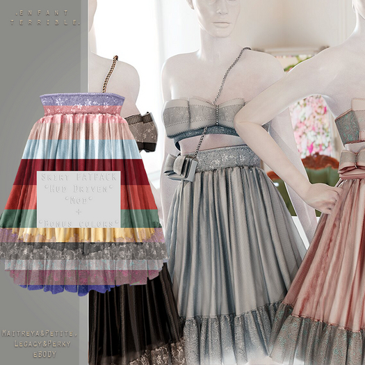 .ET. Hailey (add me) Skirt FATPACK