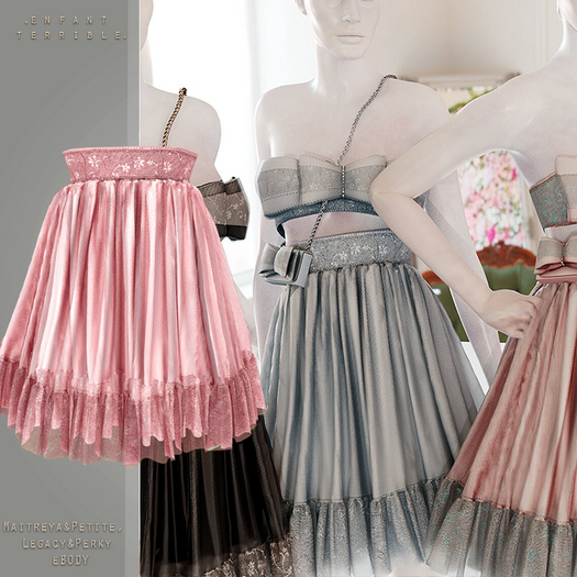 .ET. Hailey (add me) Skirt BB_Pink