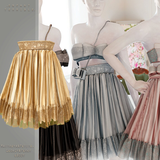 .ET. Hailey (add me) Skirt Lemon