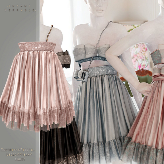 .ET. Hailey (add me) Skirt Pale_Rose