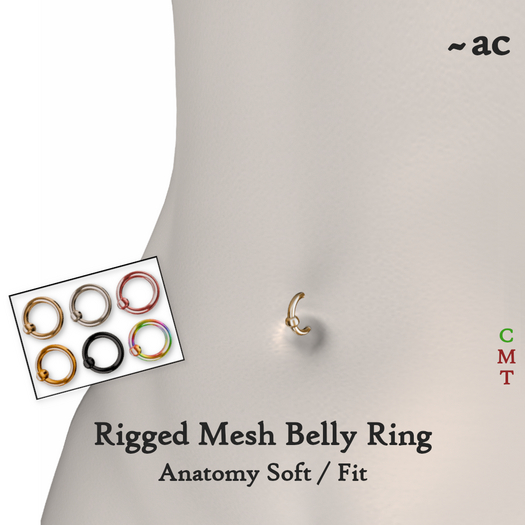 ~AC Belly ring - Anatomy Fit/Soft DEMO