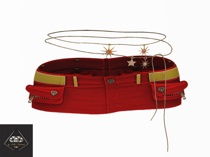 -LD- Explotion Skirt And Belly Chain FATPACK