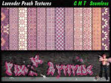 Lavender Peach Textures