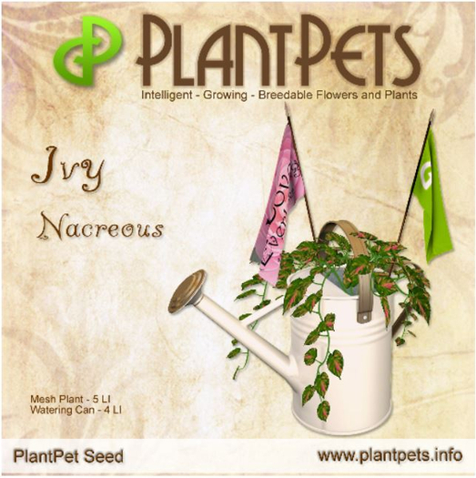 PlantPet Seed [Ivy *Nacreous*] RARE