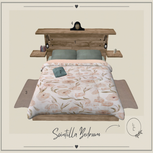 01 ILL Scintilla Bed RARE