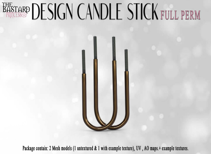 The Bastard Princess - Design Candle Stick Full Perm