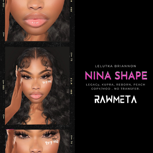 Second Life Marketplace - [RM] Nina Shape